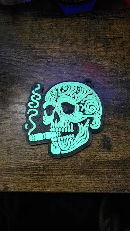 Custom Keychain - Personalized 3D printed keychain